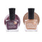 Sugar Baby Nail Polish - Purple & Bronze Copper (Pack of 2)