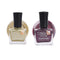 Sugar Baby Nail Polish - Gold & Purple (Pack of 2)