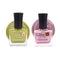 Sugar Baby Nail Polish - Yellow & Light Pink (Pack of 2)