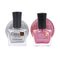 Sugar Baby Nail Polish - Pink & Grey (Pack of 2)