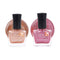 Sugar Baby Nail Polish - Pink & Brown (Pack of 2)