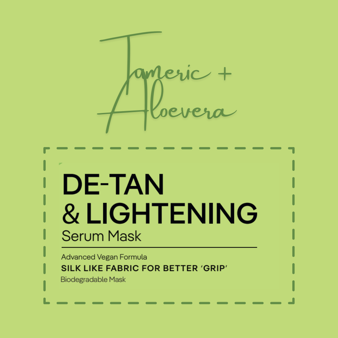 De-Tan And Lightening Serum Mask