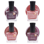 Sugar Baby, Twilight Nail Polishes - Matte Nude, Dark Purple, Dark Purple