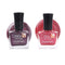 Sugar Baby Nail Polish - Shimmery Purple & Red (Pack of 2)