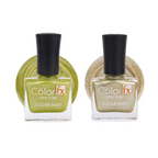 Sugar Baby Nail Polish - Yellow & Gold (Pack of 2)