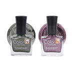 Sugar Baby Nail Polish - Green & Violet (Pack of 2)