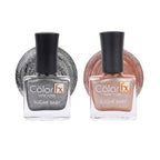 Sugar Baby Nail Polish - Grey & Nude (Pack of 2)