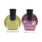 Sugar Baby Nail Polish - Pink & Yellow (Pack of 2)