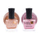 Sugar Baby Nail Polish - Light Pink & Brown (Pack of 2)
