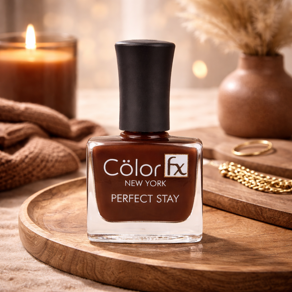 Color Fx New York Perfect Stay Brown Nail Polish, 127