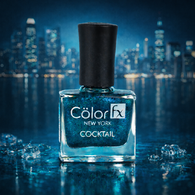 Cocktail Duochrome Nail Polish - Blue (Shade 135)