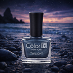 Twilight Metallic Matte Nail Polish - Peacock Blue Teal (Shade 160)