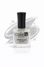 Top Coat Hyper Glossy Nail Polish – Holographic Glitter Transparent, 172