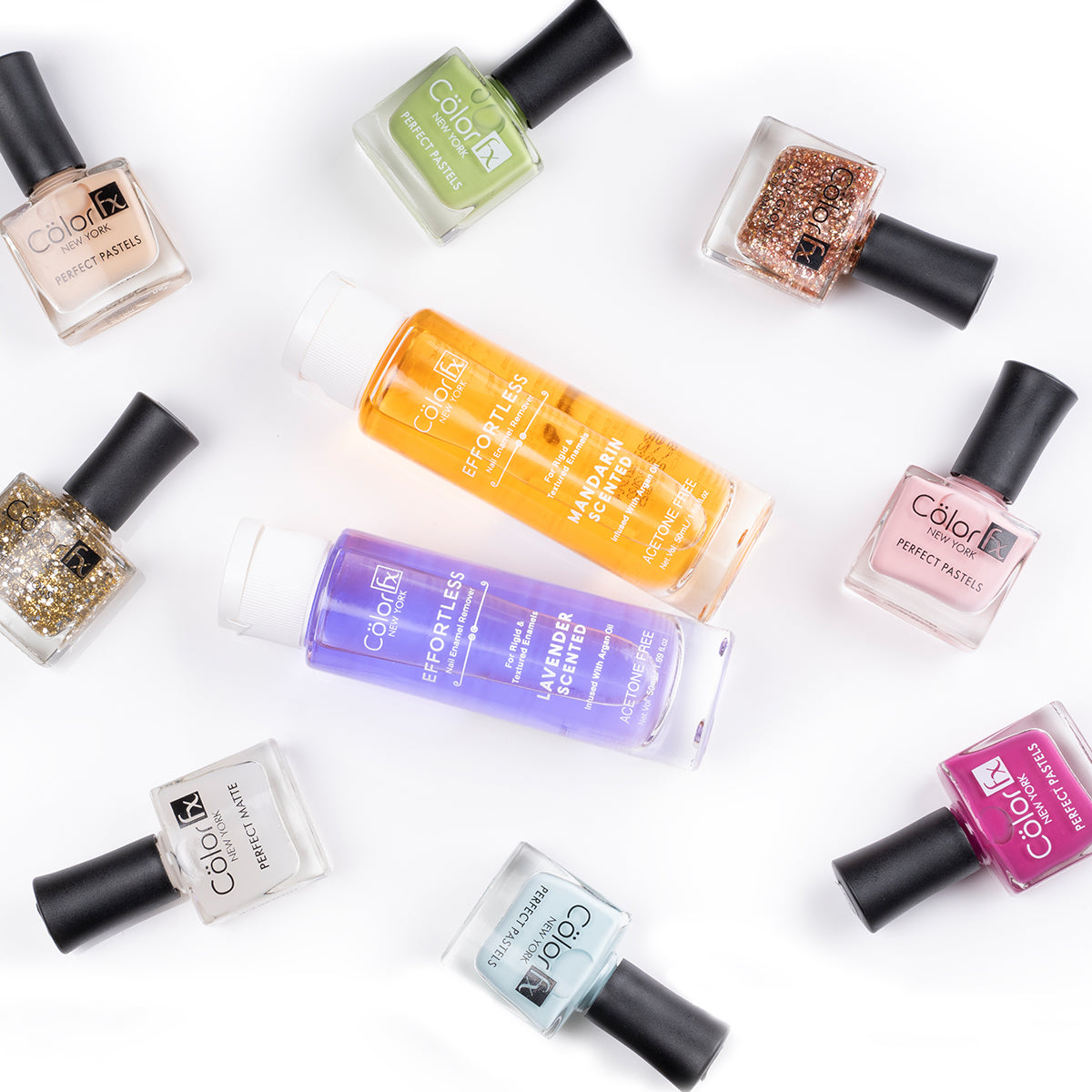 Effortless Nail Polish Remover Combo (Mandarin Scented)