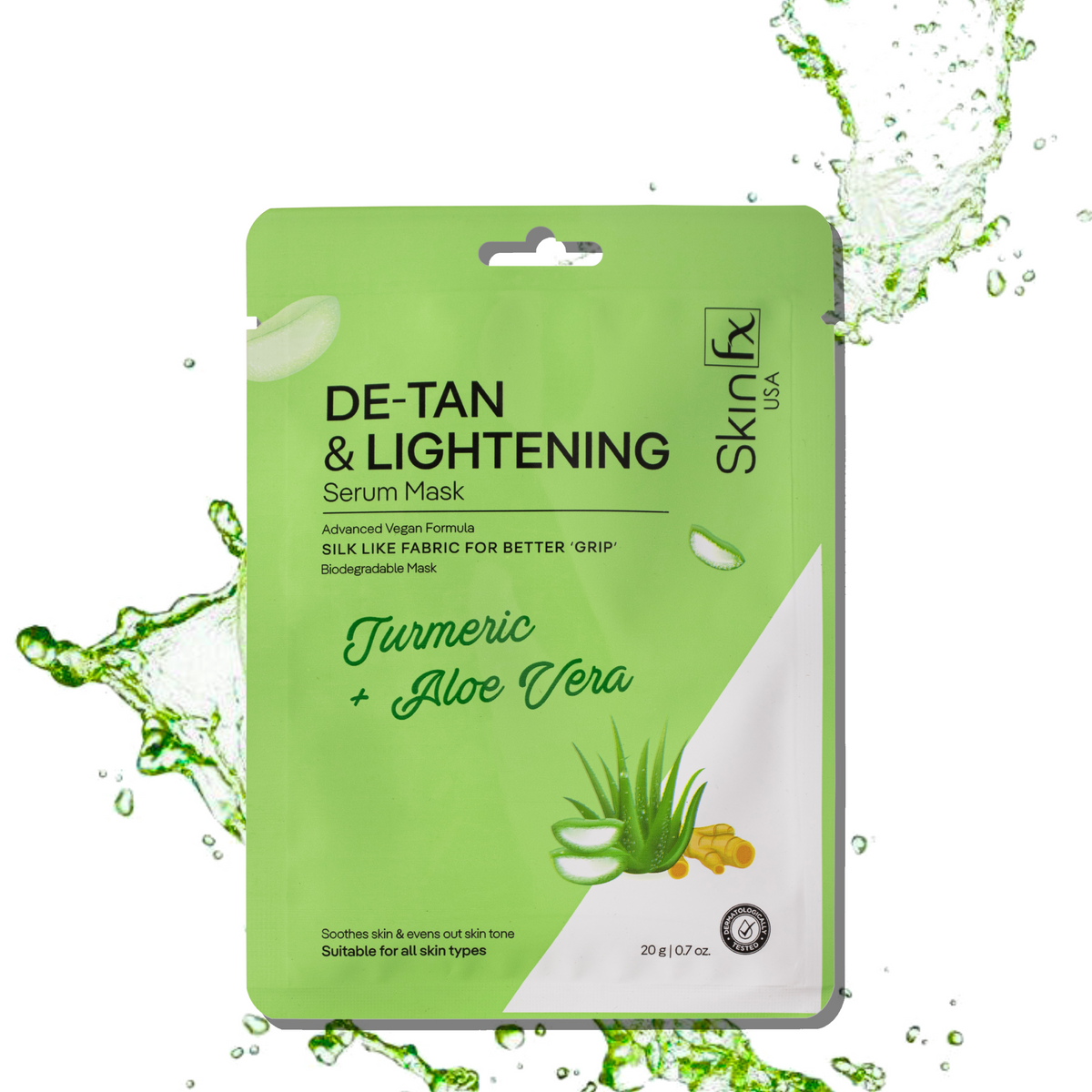 De-Tan And Lightening Serum Mask