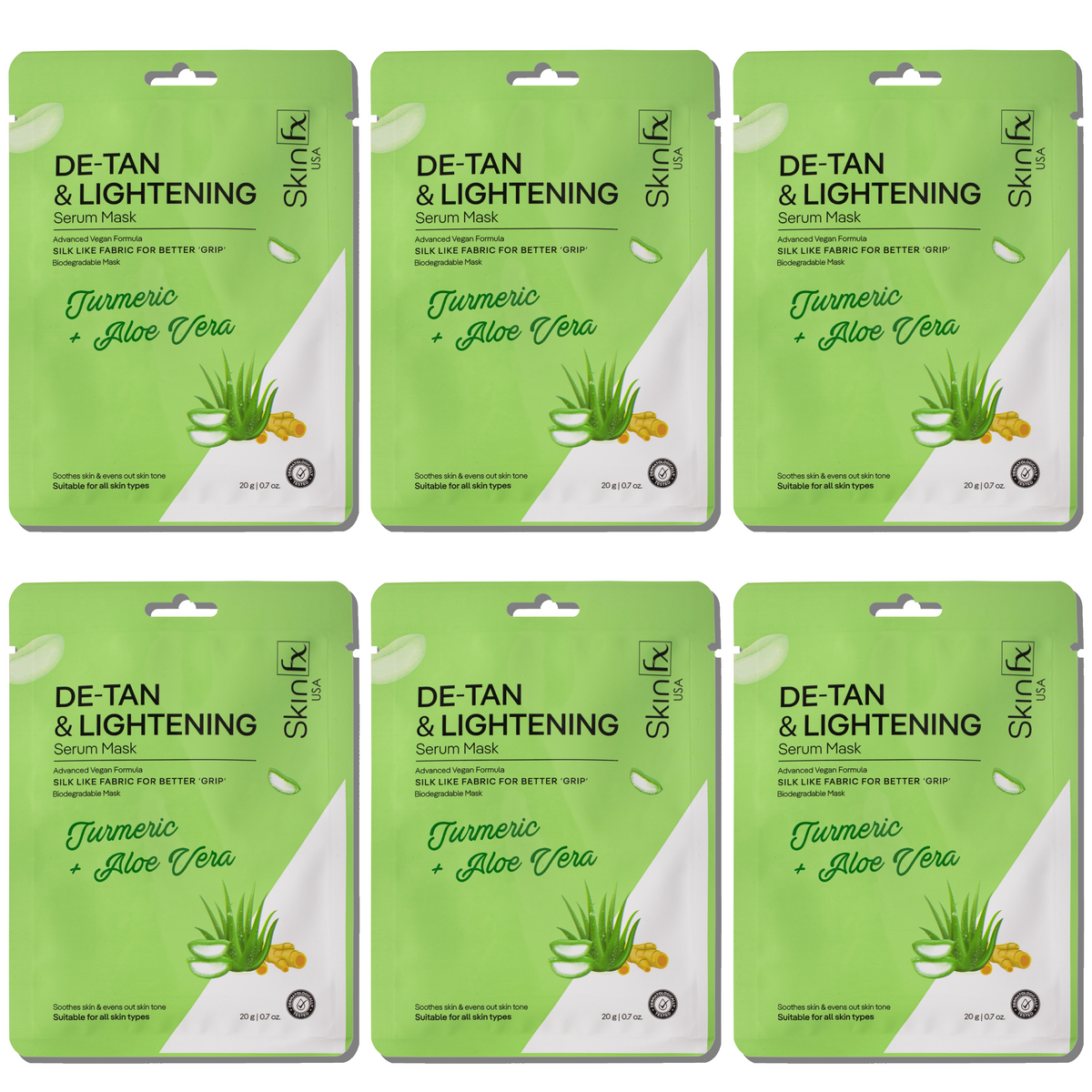De-Tan And Lightening Serum Mask
