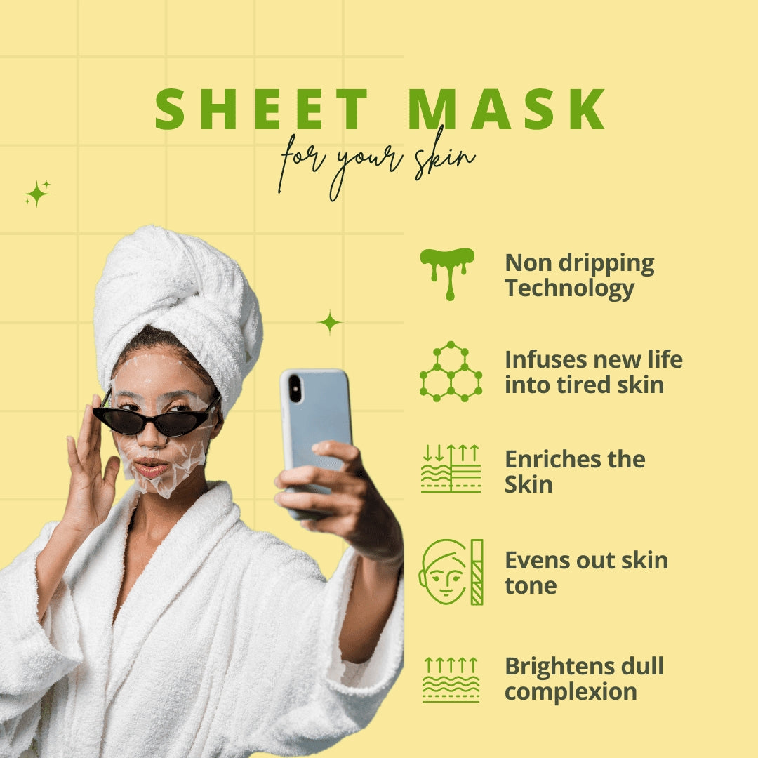 Brightening & Moisturizing Serum Mask
