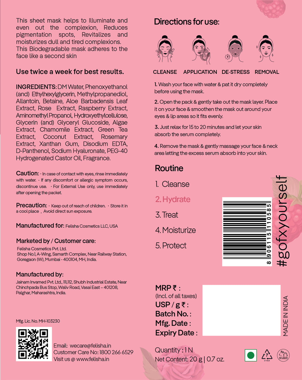 Age Defying And Revitalizing Serum Mask