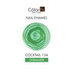 Cocktail Duochrome Nail Polish - Green (Shade 134)