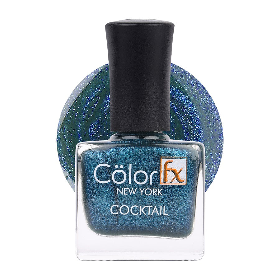 Cocktail Duochrome Nail Polish - Blue (Shade 135)