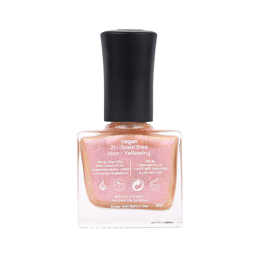 Color Fx New York Cocktail Duochrome Nail Polish - Purple with Shimmer