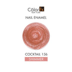 Cocktail Duochrome Nail Polish - Purple (Shade 136)