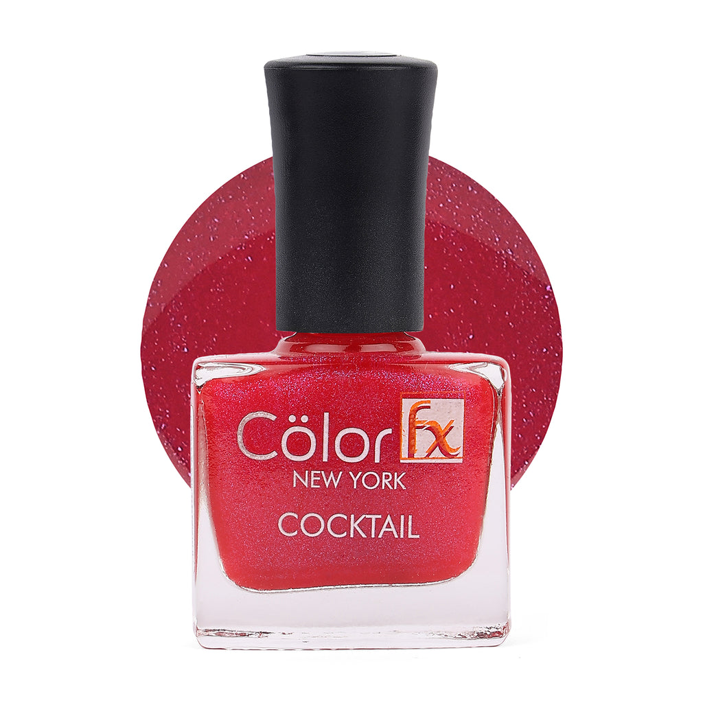Color Fx New York Cocktail Duochrome Nail Polish - Purple with Shimmer