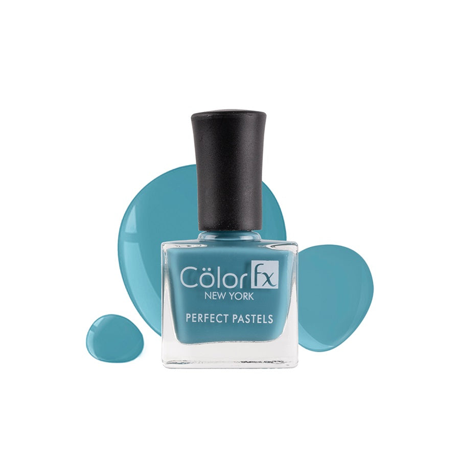 Color Fx Perfect Pastel Nail Polish - Teal (Shade 162)