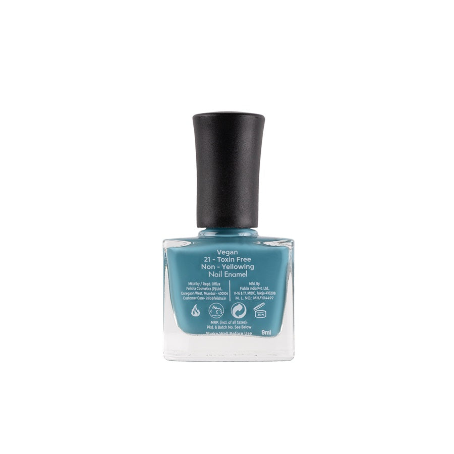 Color Fx Perfect Pastel Nail Polish - Teal (Shade 162)
