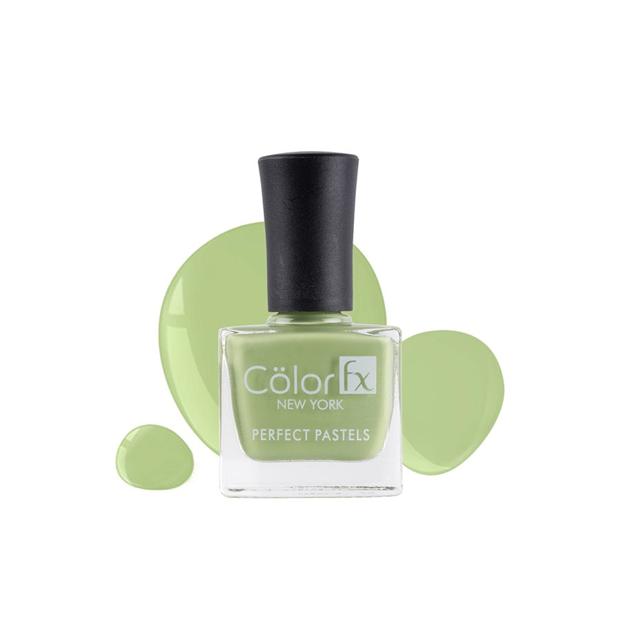 Color Fx Perfect Pastel Nail Polish - Lime Green (Shade 163)