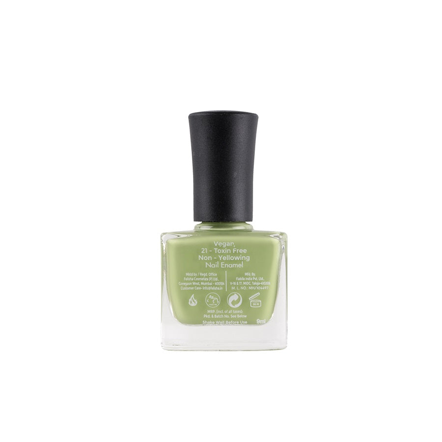Color Fx Perfect Pastel Nail Polish - Lime Green (Shade 163)
