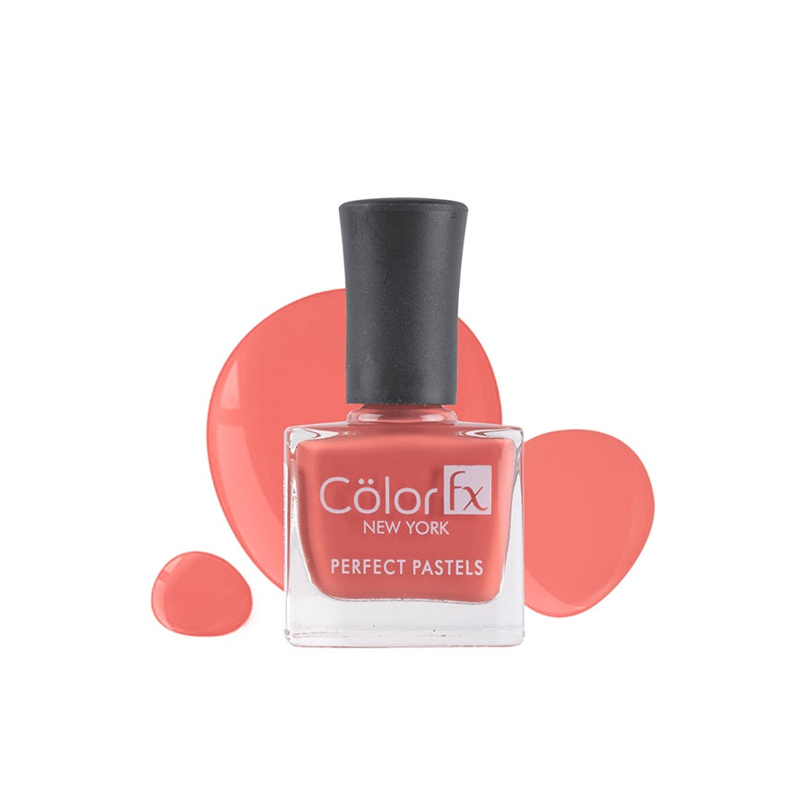 Color Fx Perfect Pastel Nail Polish - Burnt Orange (Shade 165)
