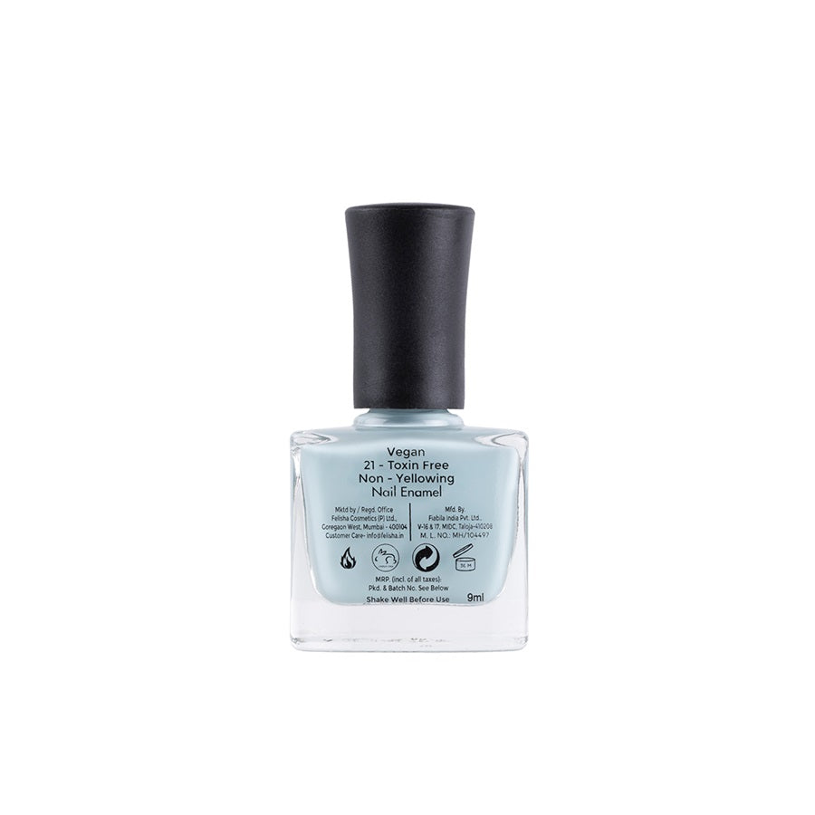Color Fx Perfect Pastel Nail Polish - Powder Blue (Shade 168)