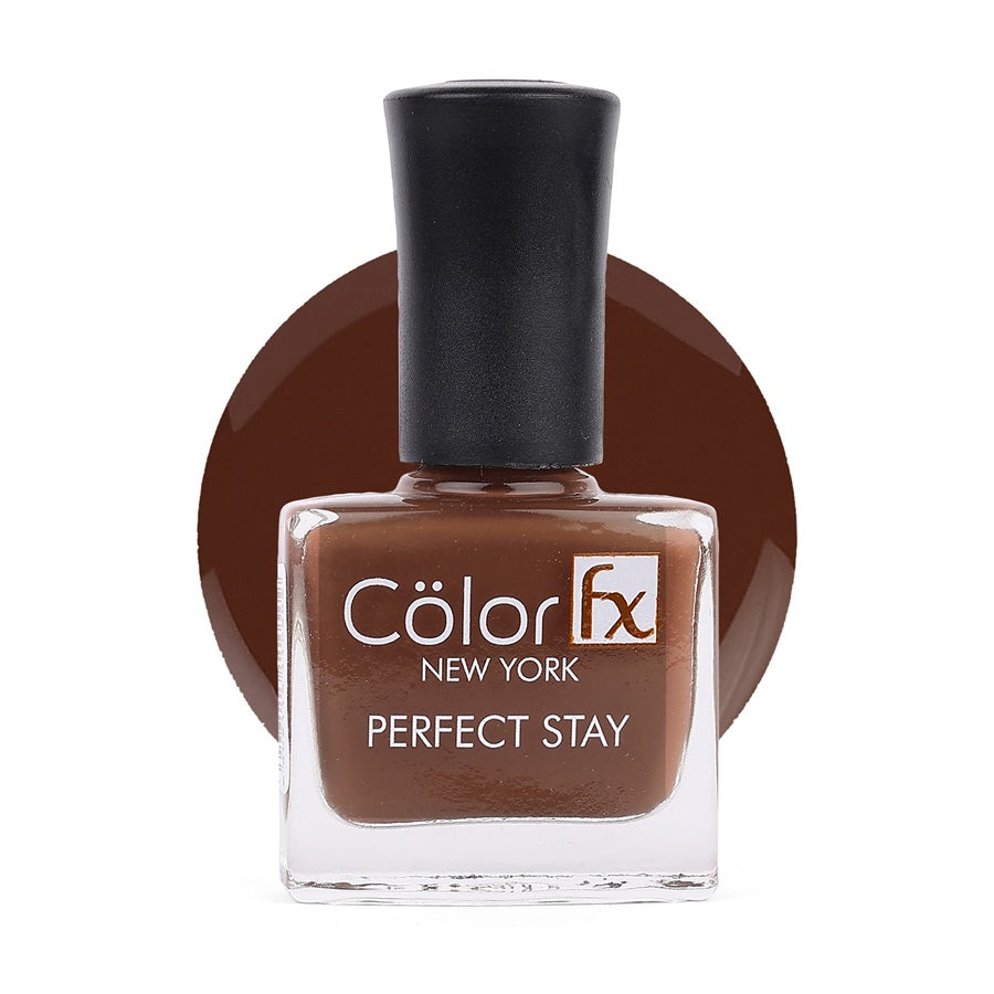 Color Fx New York Perfect Stay Brown Nail Polish, 127