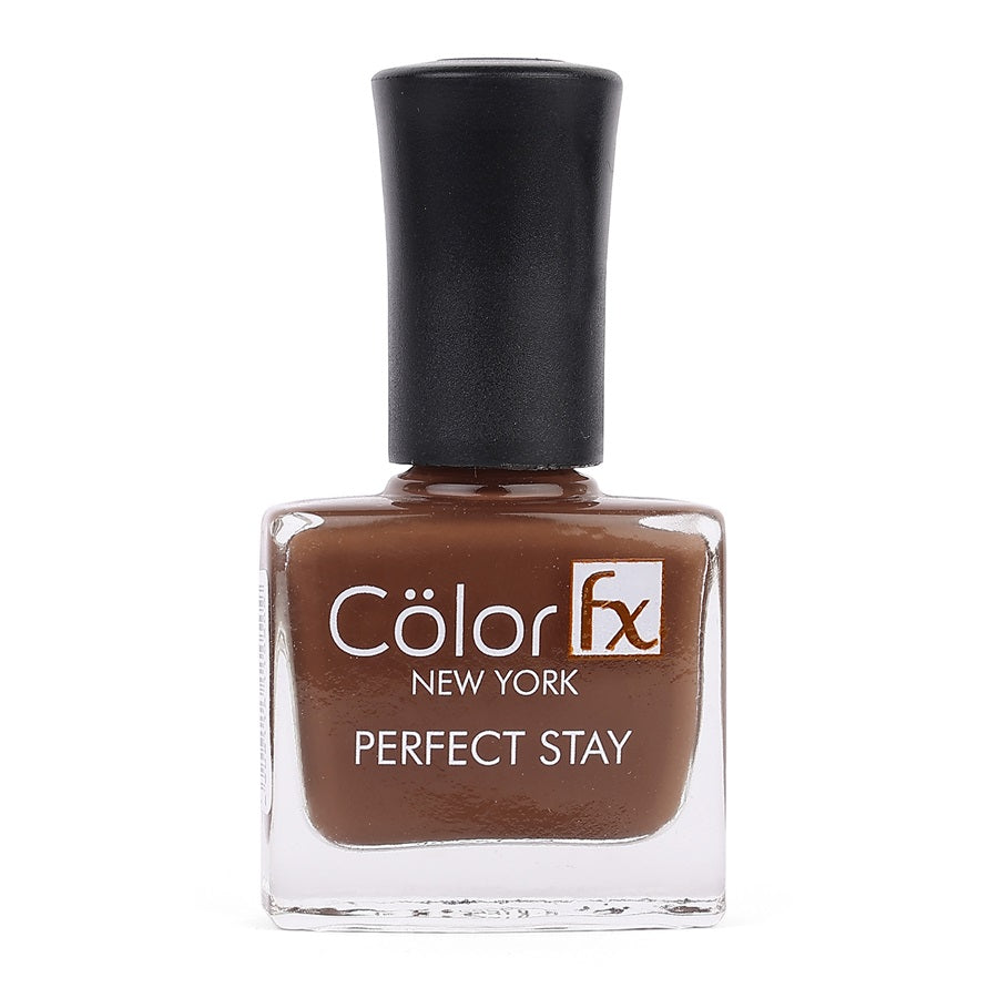 Color Fx New York Perfect Stay Brown Nail Polish, 127