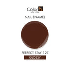 Color Fx New York Perfect Stay Brown Nail Polish, 127