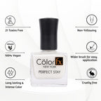 Perfect Stay Nail Polish - White, 129