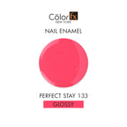 Perfect Stay Glossy Nail Polishes - Red & Pink