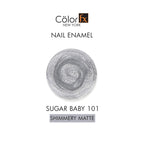 Sugar Baby Nail Polishes - Matte Nude, Silver & Gold (3 Shades)