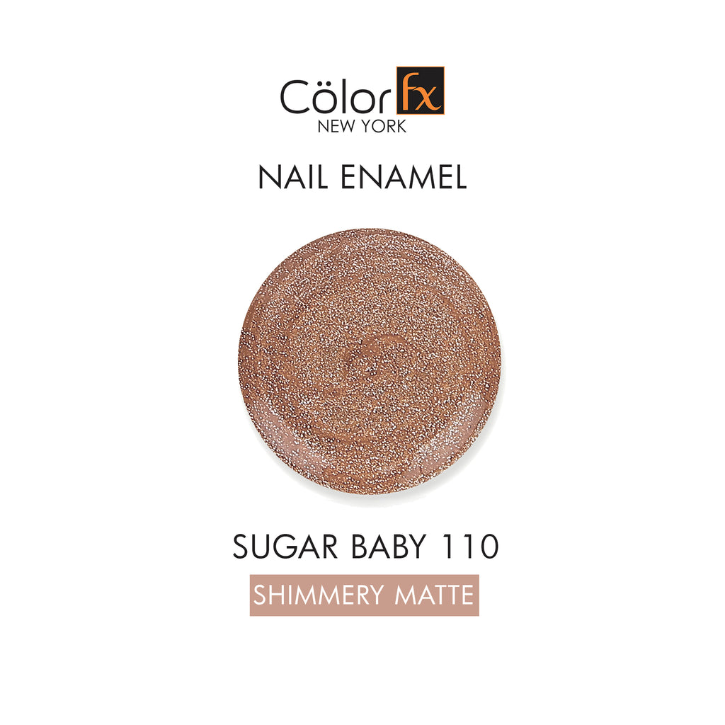 Sugar Baby Nail Polish - Bronze Copper & Yellow (Pack of 2)