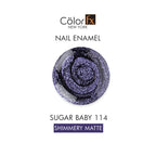 Sugar Baby Nail Polish - Dark Purple, 114