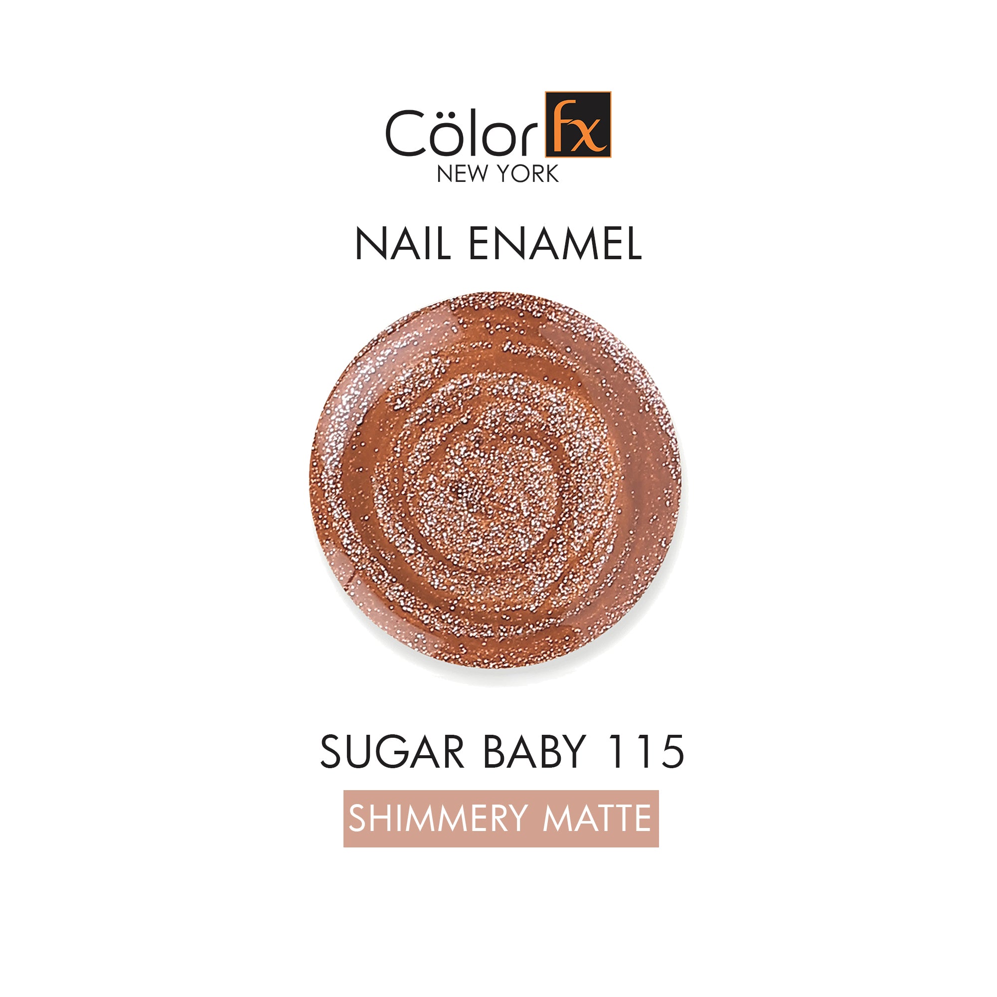 Color Fx Sugar Baby Nail Polish - Nude (Shade 115)