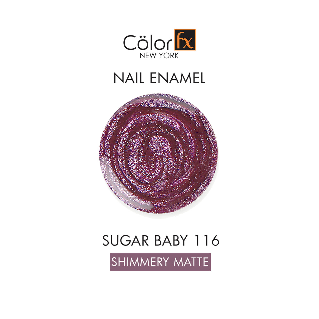 Color Fx Sugar Baby Nail Polish - Pink (Shade 116)