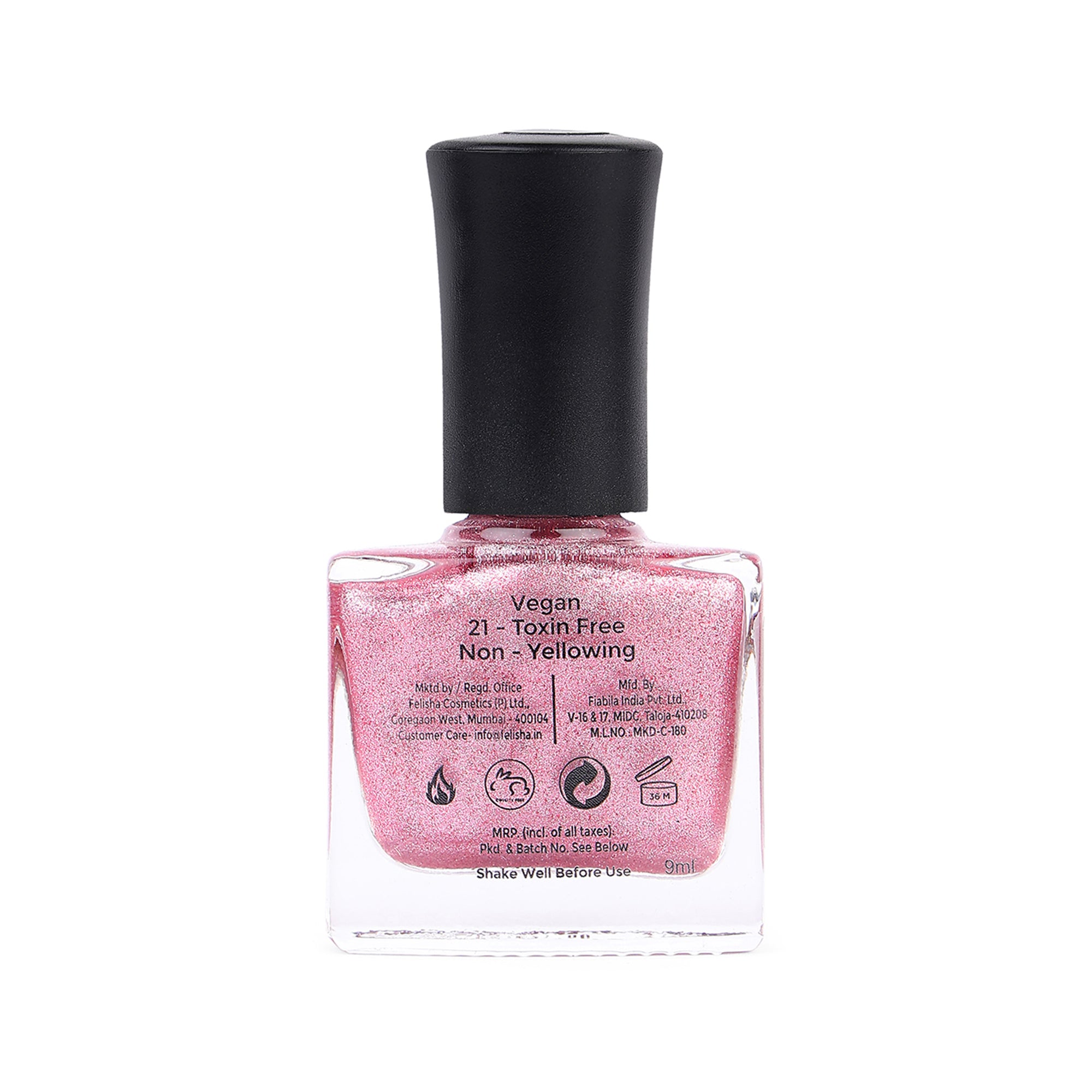 Color Fx Sugar Baby Nail Polish - Light Pink (Shade 117)