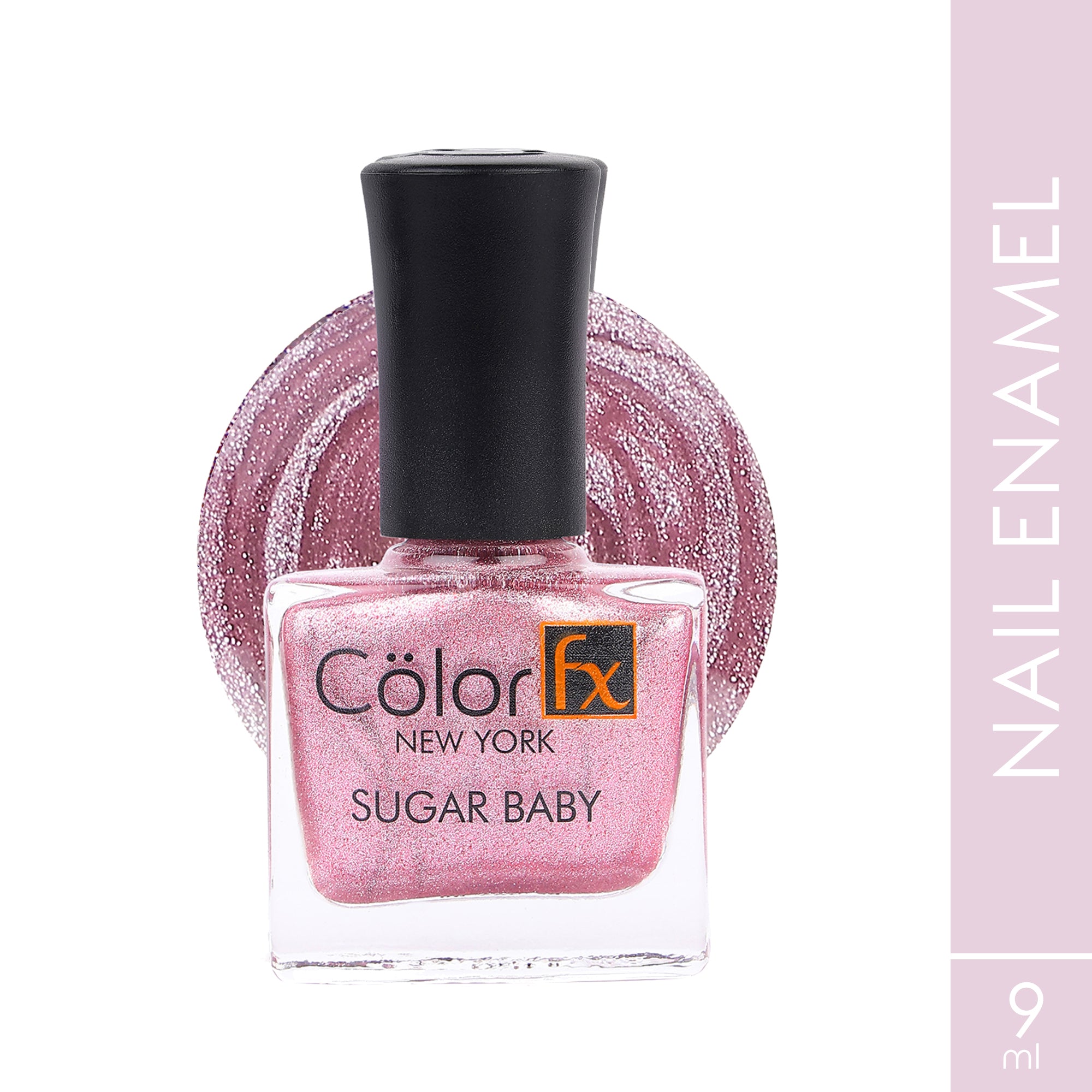 Color Fx Sugar Baby Nail Polish - Light Pink (Shade 117)