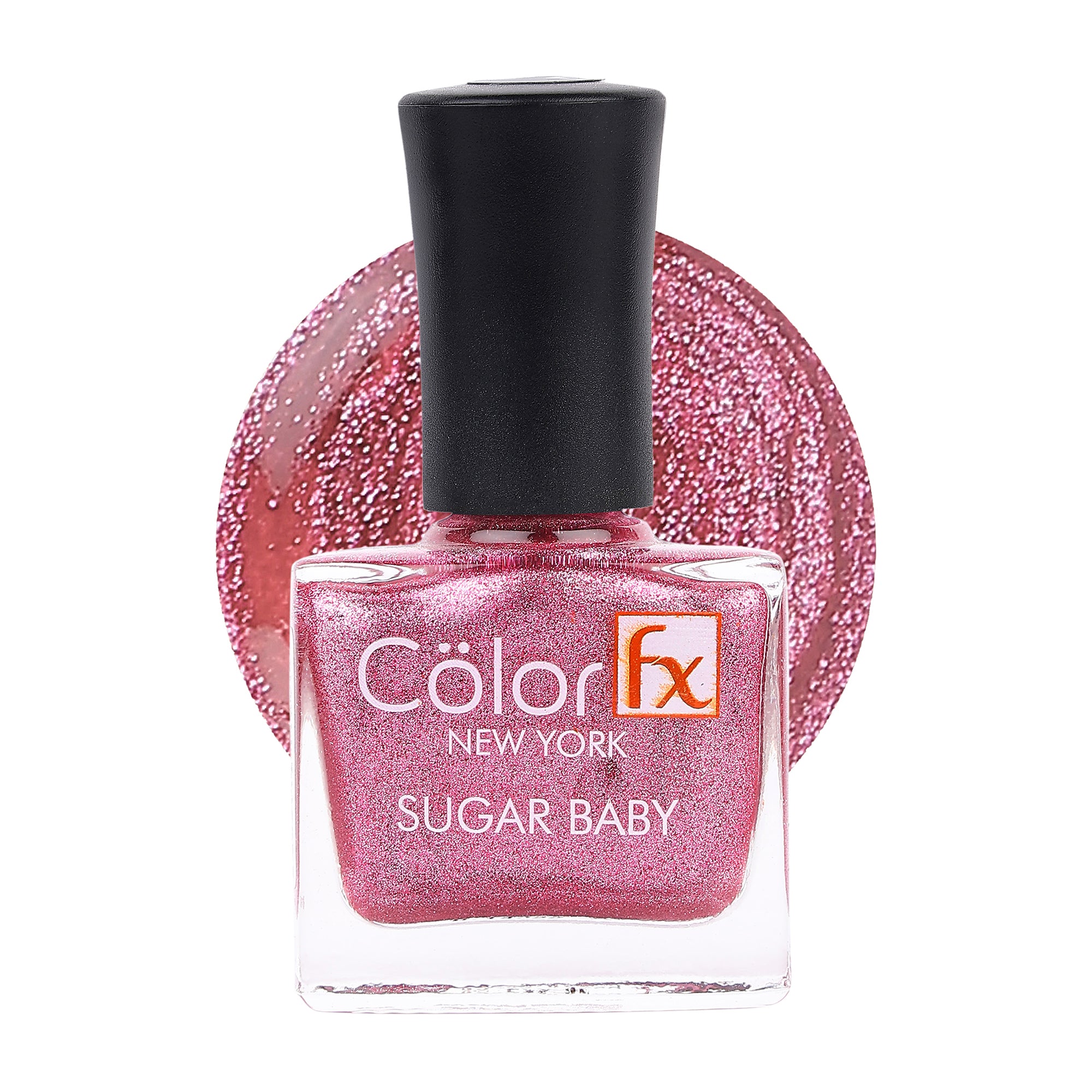 Color Fx Sugar Baby Nail Polish - Pink (Shade 118)
