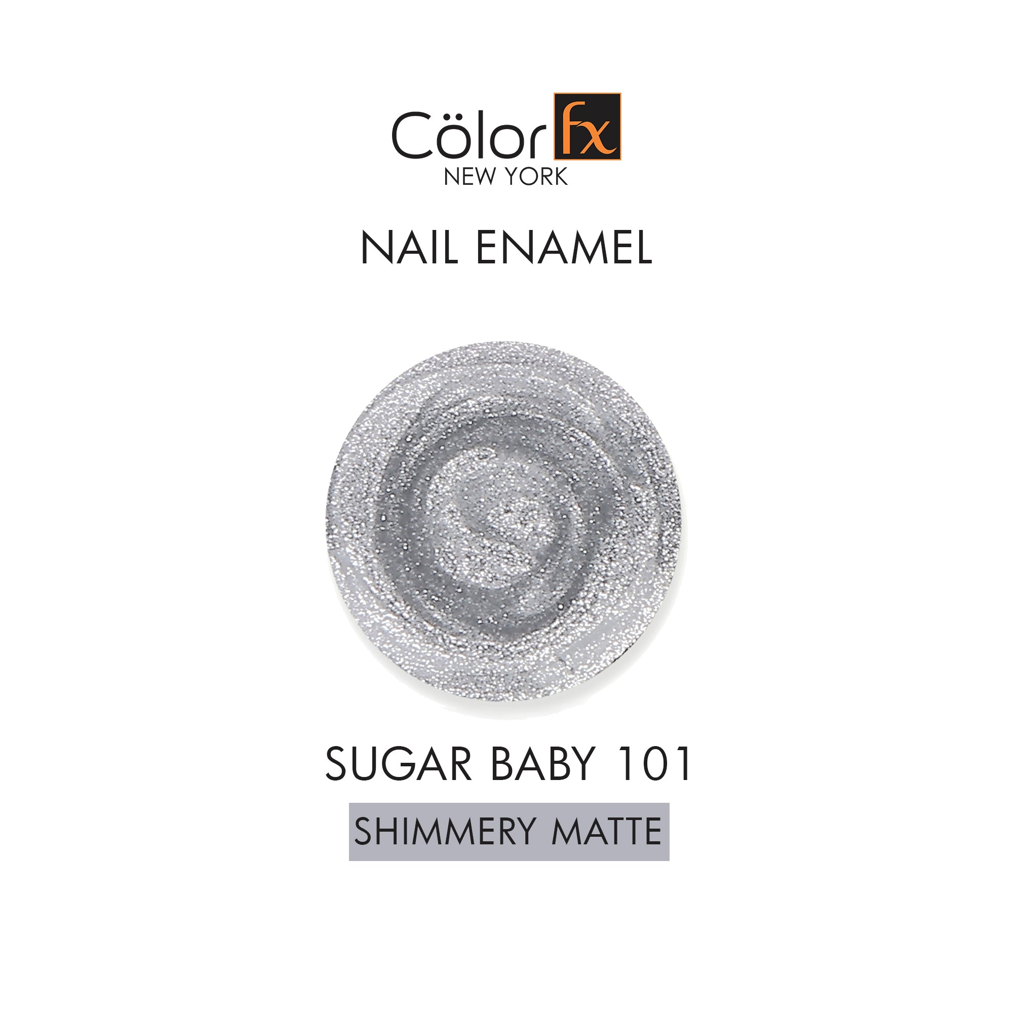 Sugar Baby Nail Polish - Yellow & Grey (Pack of 2)