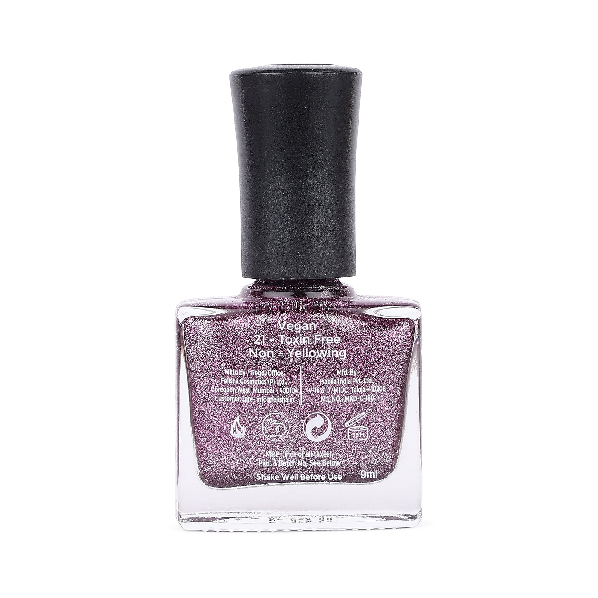 Sugar Baby Nail Polish - Dark Purple, 104