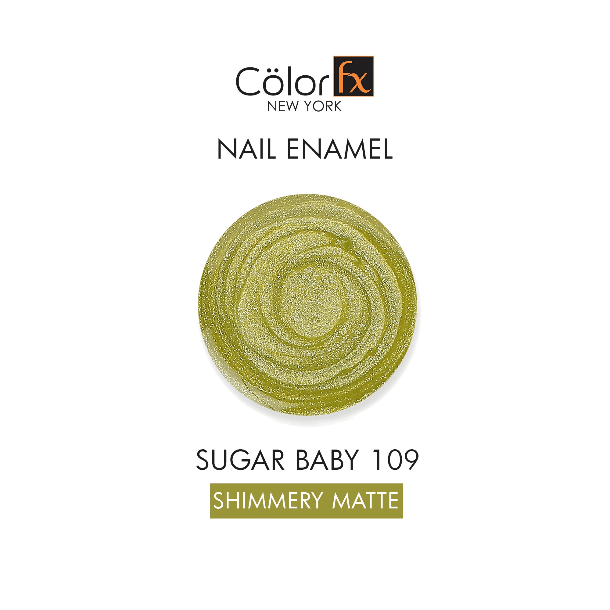 Sugar Baby Nail Polish - Yellow & Matte Nude (Pack of 2)