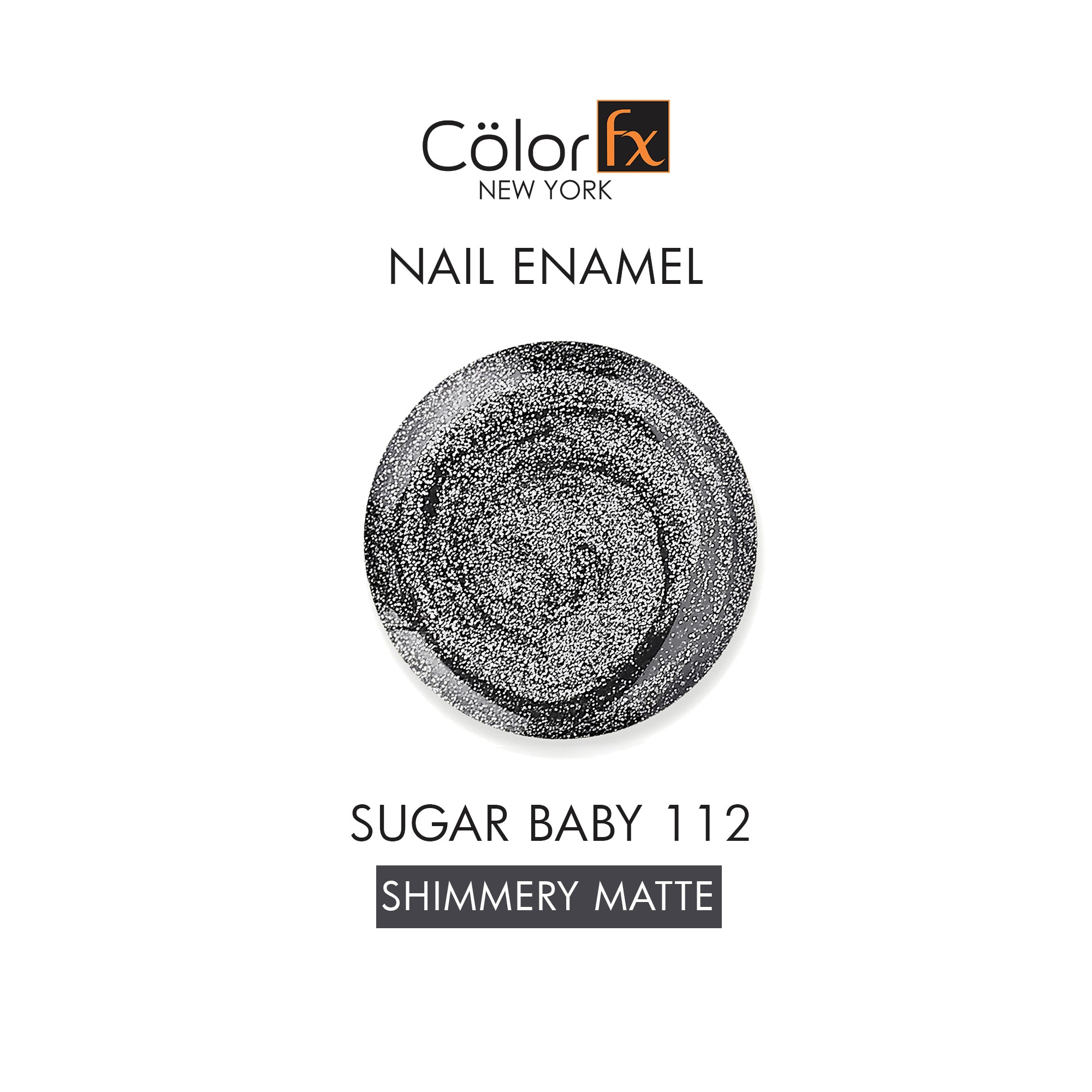 Sugar Baby Nail Polish - Grey, 112